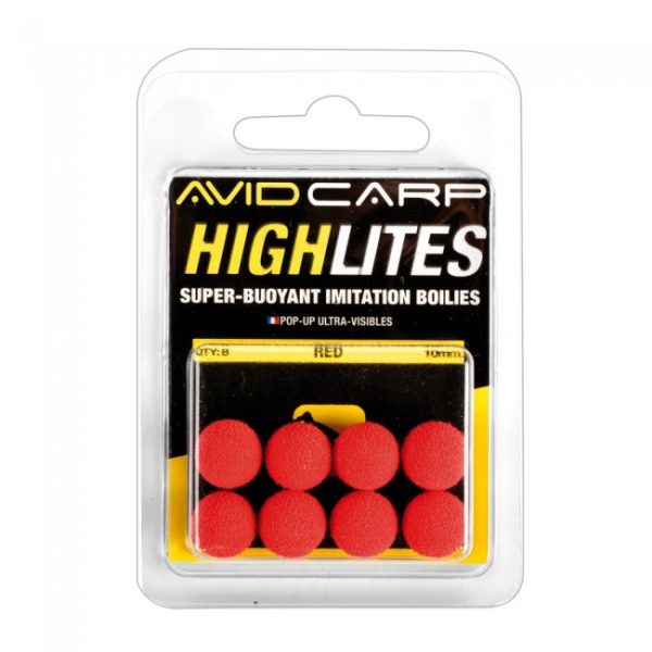 Avid Veštački Boili 10mm Crveni - Highlites