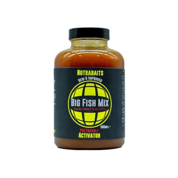 Nutrabaits – Big Fish Mix: Salmon, Caviar & Black Pepper Liquid Activator
