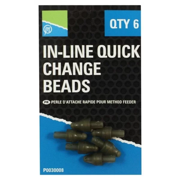 Preston Method Kopča Feeder Inline Quick Change Beads