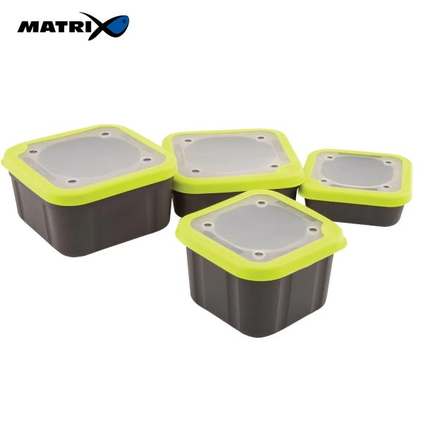 Matrix Kutija za mamce Solid Top Bait Boxes Grey/Lime Vakum - Image 2