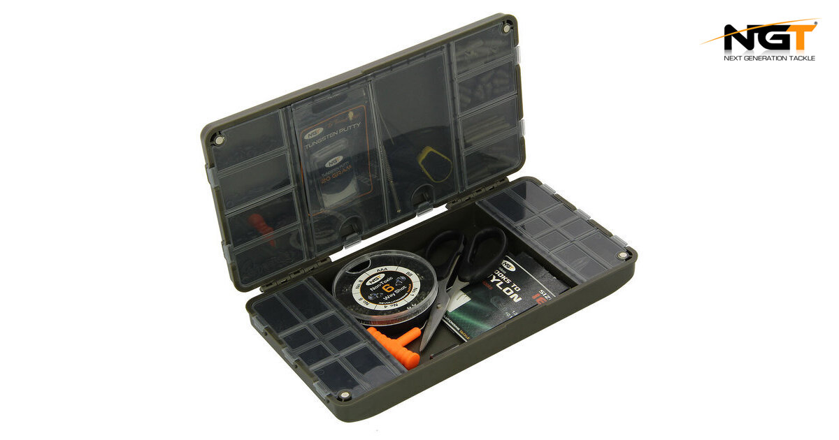 NGT XPR TERMINAL TACKLE BOX SYSTEM  27 SECTION MAGNETIC TACKLE BOX 