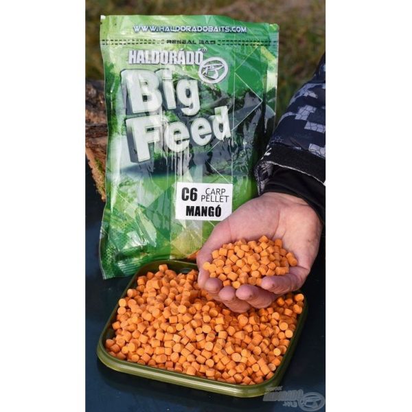 HALDORÁDÓ Big Feed - C6 Pellet - Mangó 700g - Image 2