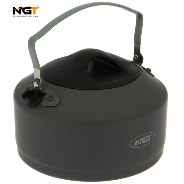 NGT Aluminium Outdoor Kettle - 1.1 litre Gun Metal