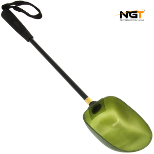 NGT Baiting Spoon and 35cm Handle Set