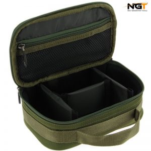 NGT Torbica Lead Bag - 3 Compartment Rigid Deluxe Lead Bag (207)
