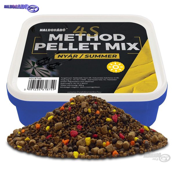 HALDORÁDÓ 4S Method Pellet Mix - Leto (Nyar)