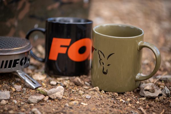 Fox Šolja Black and Orange Logo Ceramic Mug - Image 3
