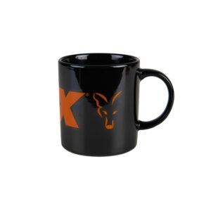 Fox Šolja Black and Orange Logo Ceramic Mug