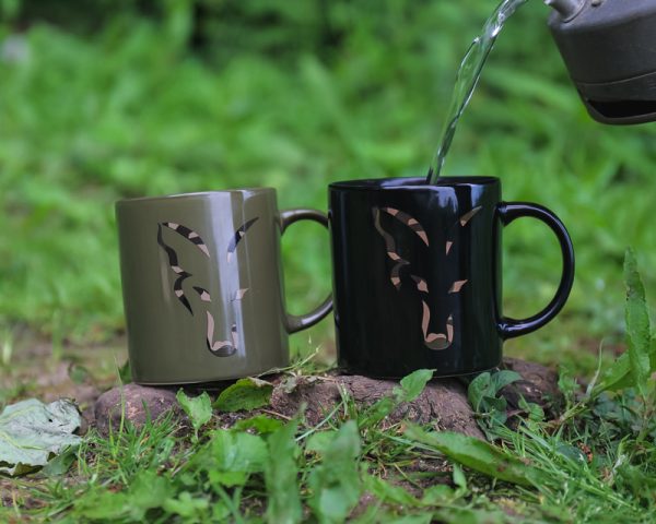 Fox Šolja Green and Camo Head Ceramic Mug - Image 3
