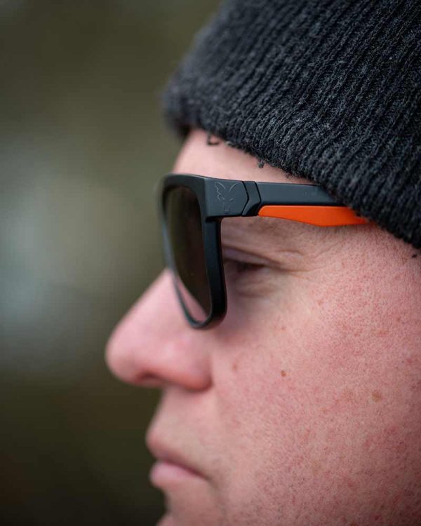 Fox Naočare Collection Black Orange Shades - Brown Lens - Image 6