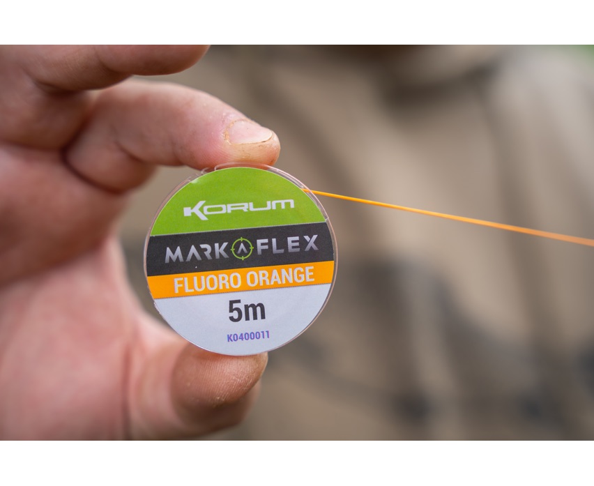 Korum Marker za Najlon Marka-Flex Fluoro Orange 5m - Slika 3
