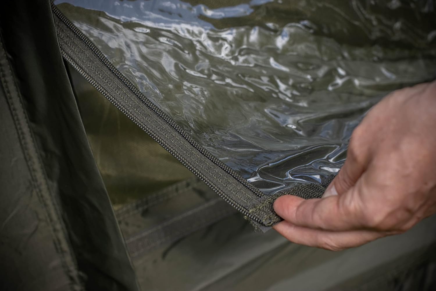 Solar Šator Undercover Green 2 Man Bivvy Outer - Slika 6
