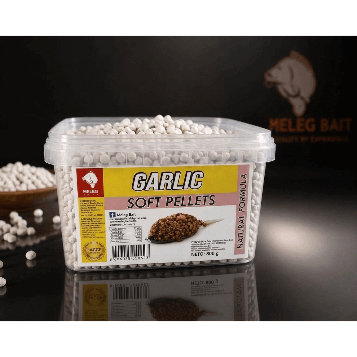 Meleg Baits Soft Pellet Garlic