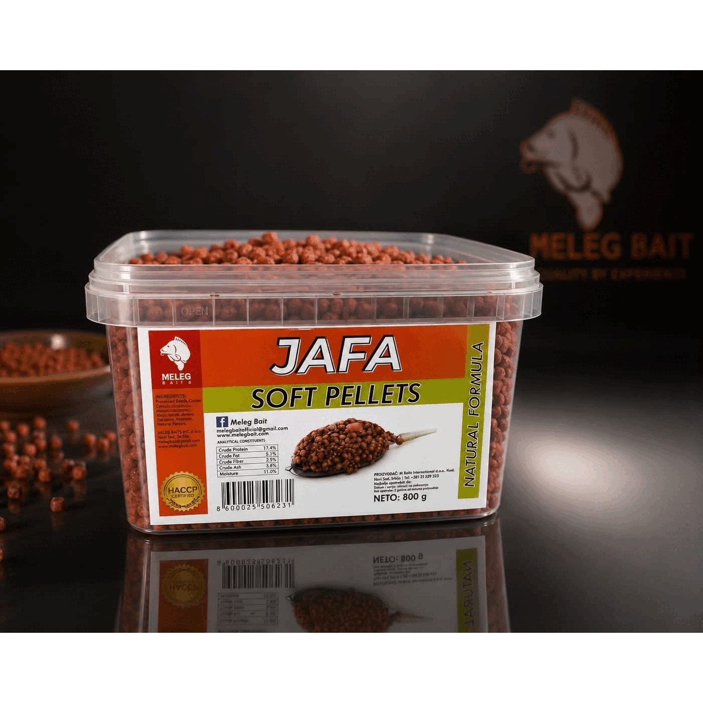Meleg Baits Soft Pellet Jafa